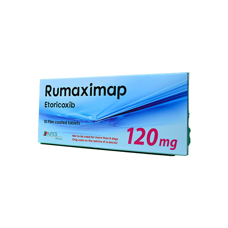 RUMAXIMAP 120 MG 10 TAB