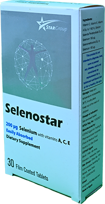 SELENOSTAR 200 MG 30 TAB