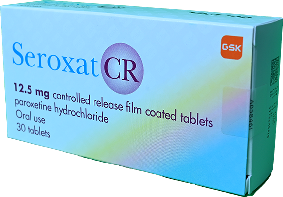 SEROXAT 12.50 MG CR 30 TAB