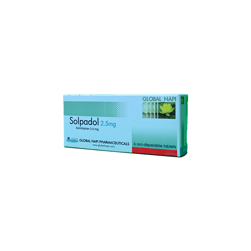SOLPADOL 2.5 MG 6 TABLETS