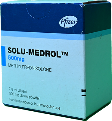 SOLU-MEDROL 500 MG VIAL