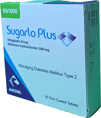 SUGARLO PLUS 50 MG / 1000 MG 30TAB