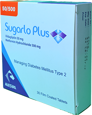 SUGARLO PLUS 50MG /500 MG 30TAB