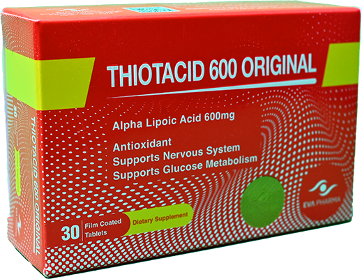 THIOTACID 600 ORIGINAL 30 TAB