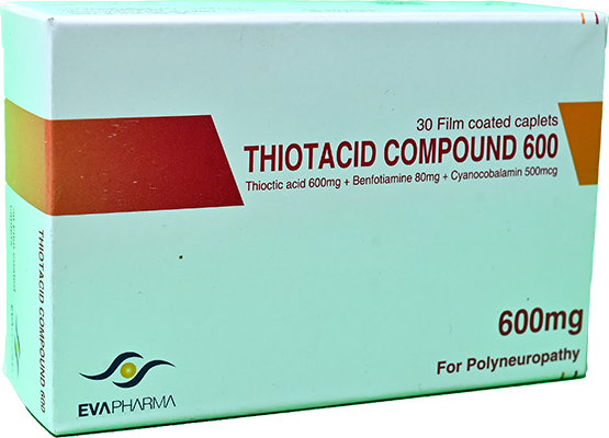 THIOTACID COMPOUND 600 MG 30 CAP