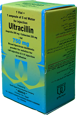 ULTRACILLIN 750 MG VIAL