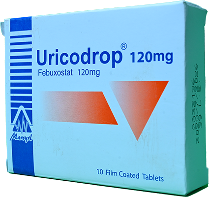 URICODROP 120 MG 10TAB