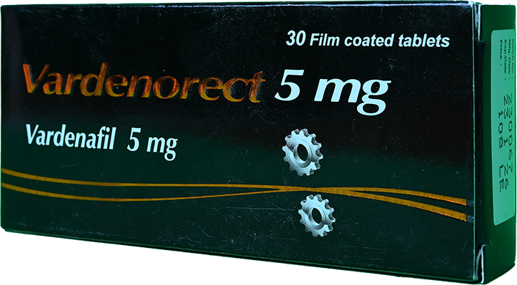 VARDENORECT 5 MG 30TAB