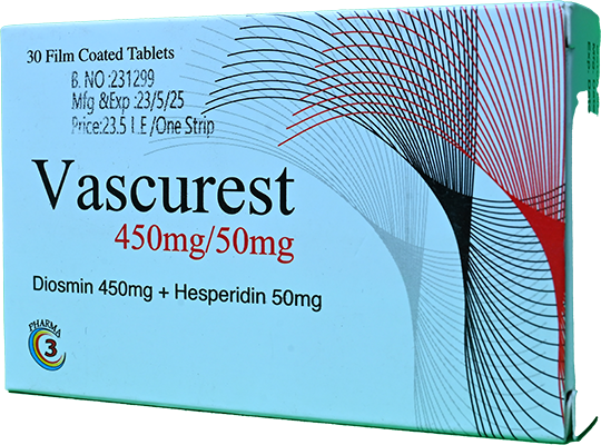 VASCUREST 450 /50 MG 30 TAB