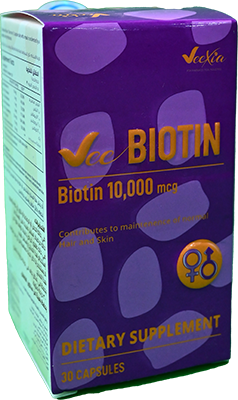 VEE BIOTIN 10.000 MCG 30 CAP