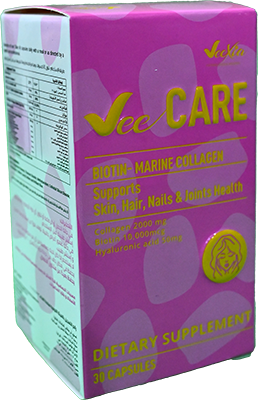 VEE CARE BIOTIN-MARINE COLLAGEN 30 CAPS