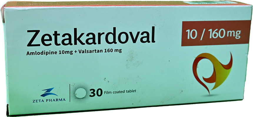 ZETAKARDOVAL 10 /160 30 TAB