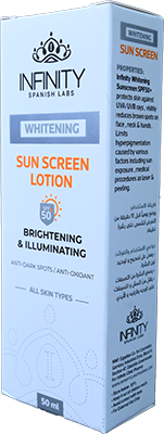 INFINITY WHIT SUNSCREEN LOTION SPF50+ 50ML 1 BOX