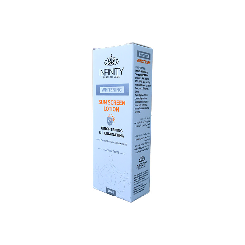 INFINITY WHIT SUNSCREEN LOTION SPF50+ 50ML 1 BOX