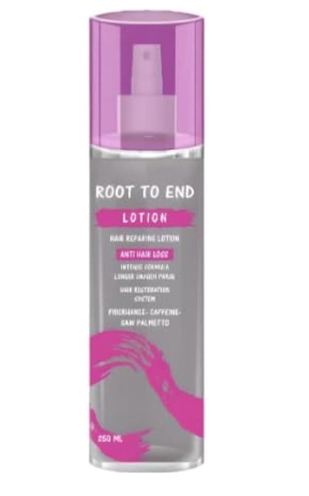 ROOT TO END ANTI HAIR LOSS LOTION 250 ML 1 BOX--