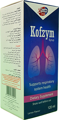 KOFZYM SYRUP 120 ML  1 BOX