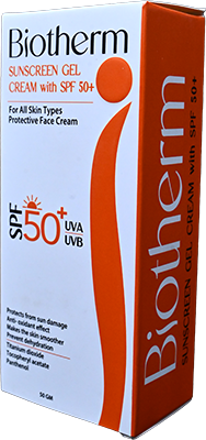 BIOTHERM SUNSCREEN GEL CREAM SPF 50 50GM 1 BOX