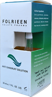 FOLRIEEN ANTI DANDRUFF SOLUTION 30 ML  1 BOX
