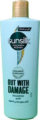 SUNSILK OUT WITH DAMAGE SHAMPOO 350ML 1 ONE UNIT