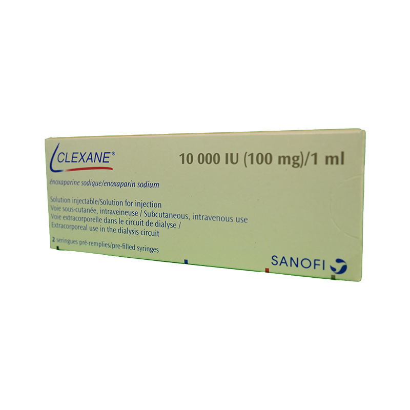 CLEXANE 100 MG 2 SYRING 1 BOX