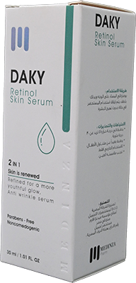 MEDINZA DAKY RETINOL SKIN SERUM 30ML 1 BOX