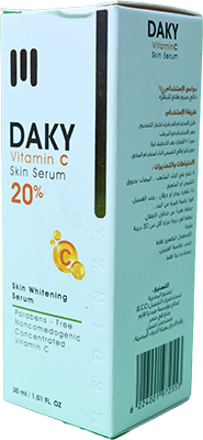 MEDINZA DAKY VITAMIN C 20% SKIN SERUM 30ML 1 BOX