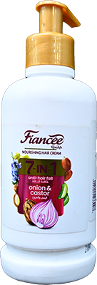 FIANCEE ANTI-HAIR FALL ONION&CAST HAIR CREAM 240ML 1 BOX