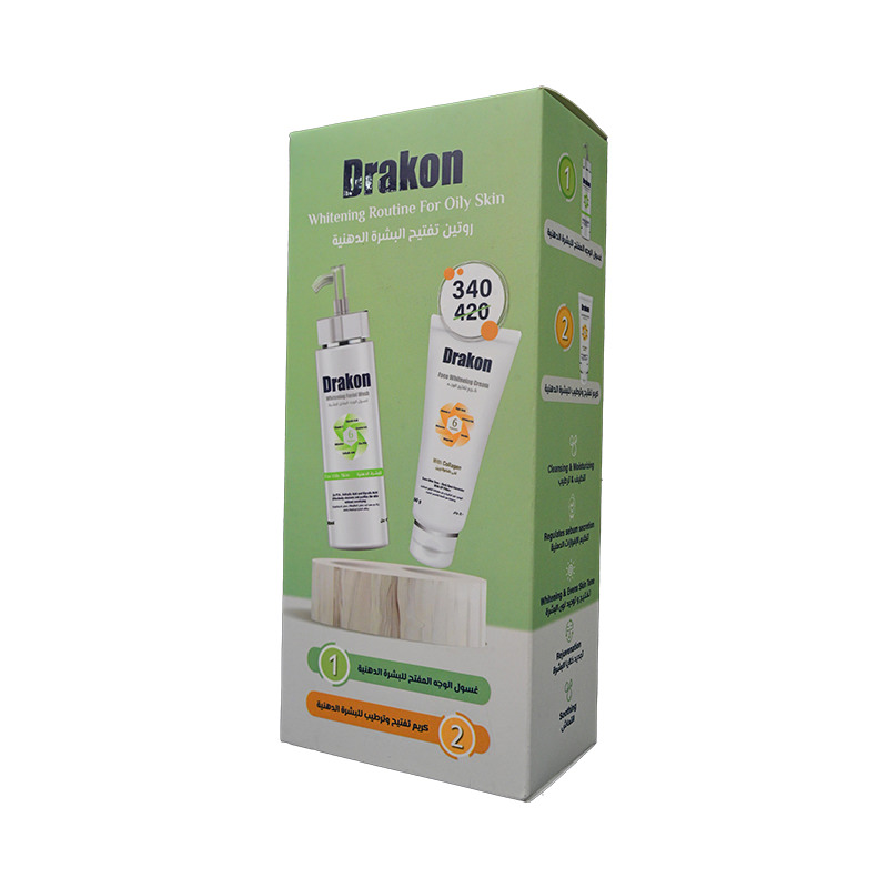 DRAKON WHIT FACE WASH+WHIT FACE CREAM SP.OFF 340 1 BOX
