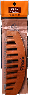 WOODEN COMB OVAL COD 163 1 BOX