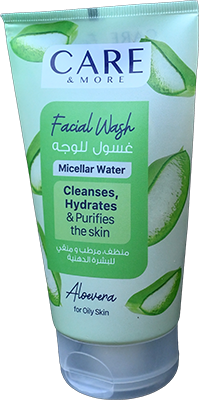 CARE&MORE ALOVERA FACIAL WASH 150ML 1 BOX