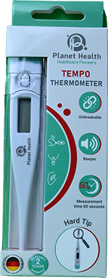 PLANET HEALTH TEMPO THERMOMETER  1 BOX