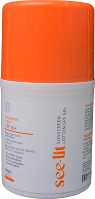 MEDINZA SUNSCREEN LOTION SPF 50+ 50ML @ 1 BOX