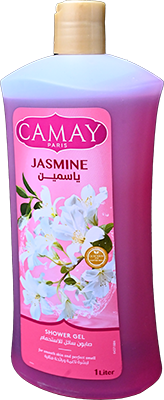 CAMAY JASMINE SHOWER GEL 1 LITER 1 BOX