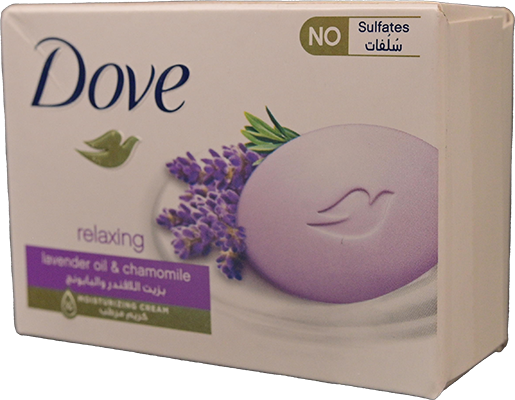 DOVE LAVENDER OIL&CHAMOMILE SOAP 90 GM  1 BOX