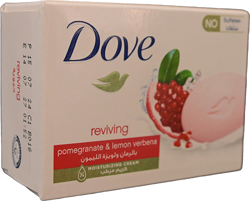 DOVE POMEGRANATE&LEMON VERBENA SOAP 90 GM  1 BOX