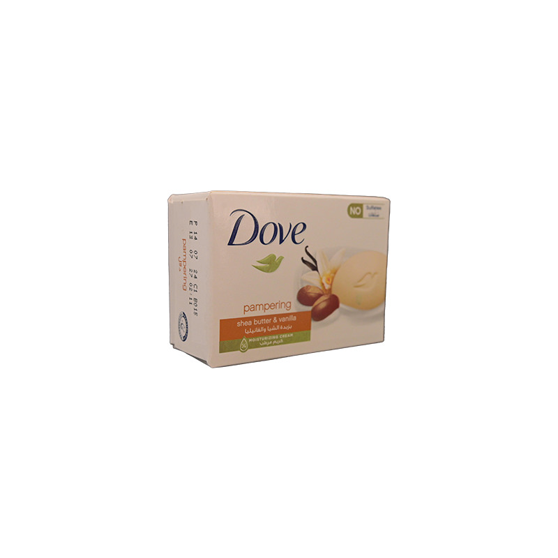 DOVE SHEA BUTTER &VANILLA SOAP 90 GM  1 BOX