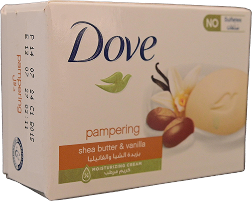 DOVE SHEA BUTTER &VANILLA SOAP 90 GM  1 BOX