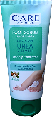 CARE&MORE FOOT SCRUB 100ML 1 BOX