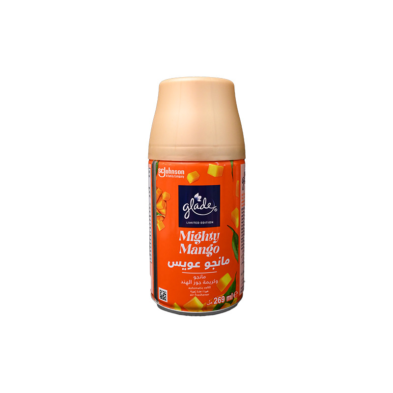 GLADE AUTOMATIC REFILL MIGHTY MANGO 269ML 1 BOX
