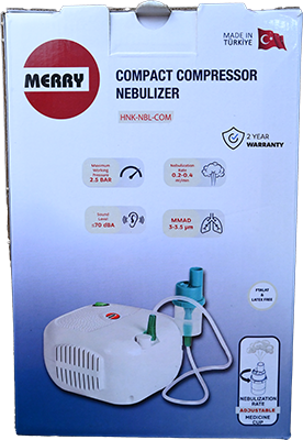 NEBULIZER MERRY TURKISH DEVICE SMALL 1 BOX
