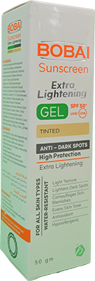 BOBAI SUN SCREEN EXTRA LIGHTENING TINTED GEL 50GM 1 ONE UNIT