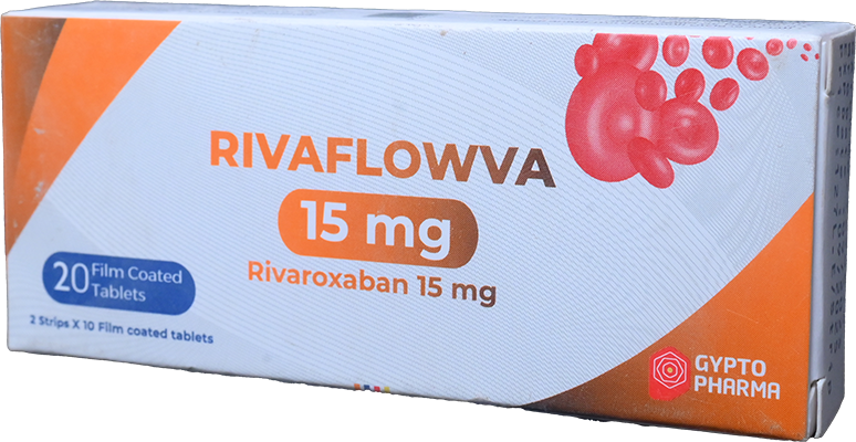 RIVAFLOWVA 15 MG TAB 2 STRIP 20 TAB