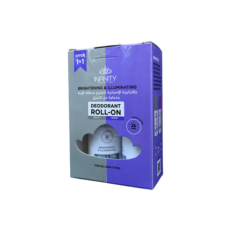 INFINITY FRUITY ROLL ON 80 ML +1 BERRY 80 ML OFF 1 BOX