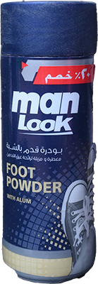 MAN LOOK FOOT POWDER WITH ALLIM 50GM 20%OFF 1 UNIT