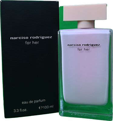 NARCISO RODRIGUEZ FOR HER BLACK EAU PARFUM 100ML 1 BOX