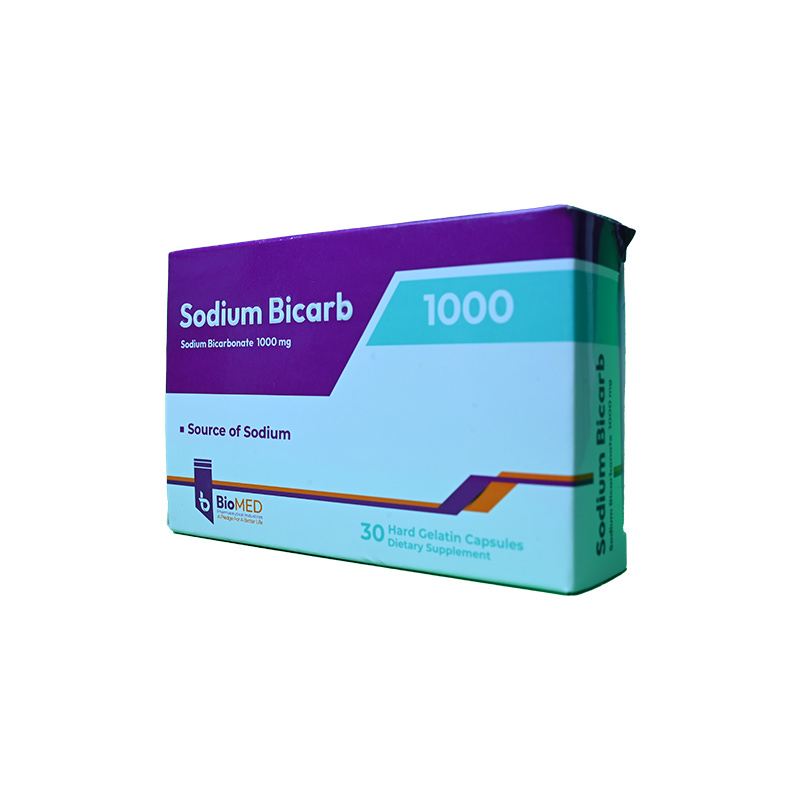 SODIUM BICARB 1000 MG CAP 3 STRIP 30 CAP