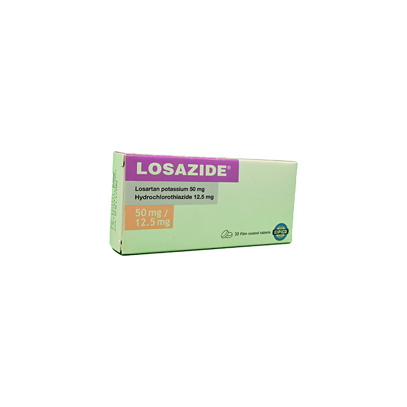 LOSAZIDE 50/12.5 mg TAB 3 STRIP 30 TAB