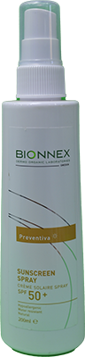 BIONNEX PREVENTIVA SUNSCREEN SPF 50+ SPRAY 200 ML 1 BOX