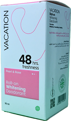 VACATION PEARL&ROSE WH DEO ROLL ON 50ML 1 BOX