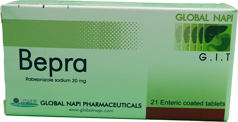 BEPRA 20 MG TAB 3 STRIP 21 TAB